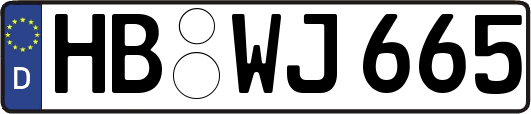 HB-WJ665