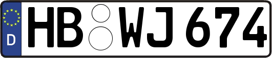HB-WJ674