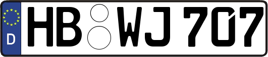 HB-WJ707