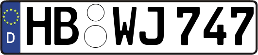HB-WJ747