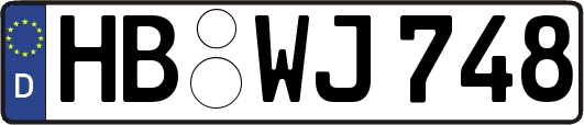 HB-WJ748