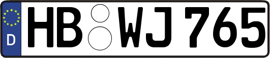 HB-WJ765