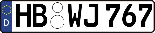 HB-WJ767