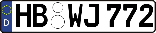 HB-WJ772