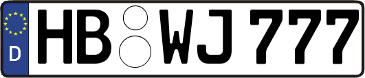HB-WJ777