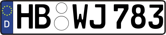 HB-WJ783