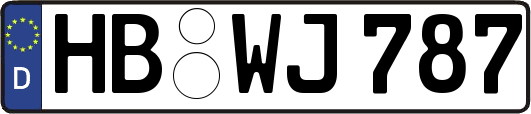 HB-WJ787