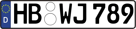 HB-WJ789