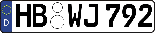 HB-WJ792