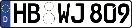 HB-WJ809
