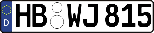 HB-WJ815