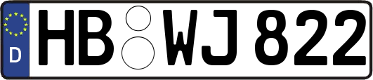 HB-WJ822