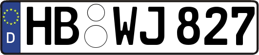 HB-WJ827