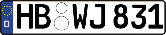 HB-WJ831