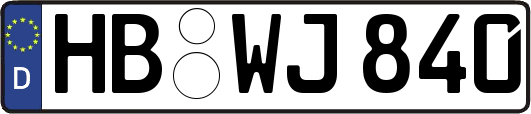 HB-WJ840