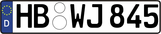 HB-WJ845
