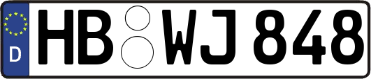 HB-WJ848