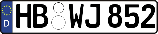 HB-WJ852