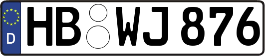 HB-WJ876