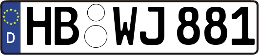 HB-WJ881
