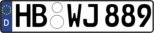 HB-WJ889