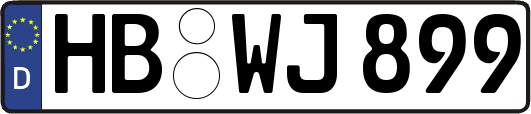 HB-WJ899
