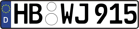 HB-WJ915