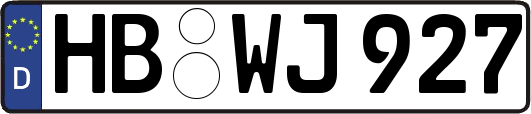 HB-WJ927