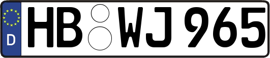 HB-WJ965