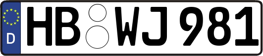 HB-WJ981