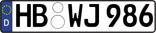 HB-WJ986
