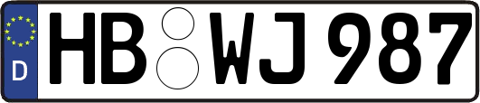 HB-WJ987