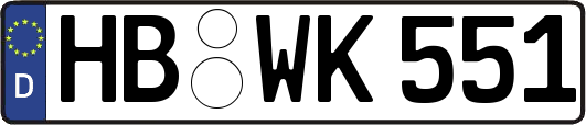 HB-WK551