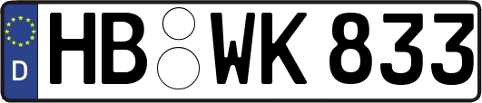 HB-WK833