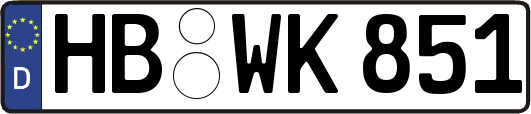 HB-WK851