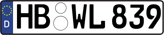 HB-WL839