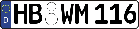 HB-WM116