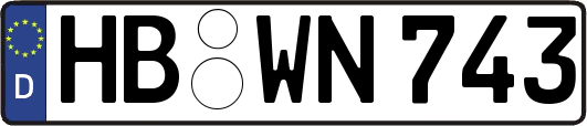 HB-WN743