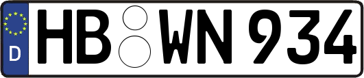 HB-WN934