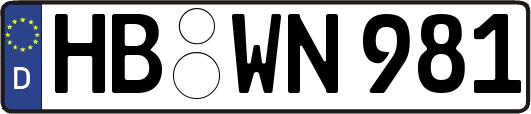 HB-WN981
