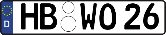 HB-WO26