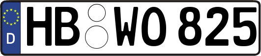HB-WO825