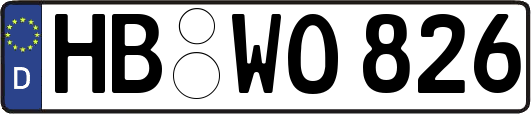 HB-WO826