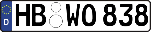 HB-WO838
