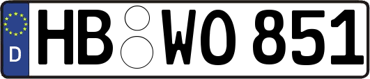 HB-WO851