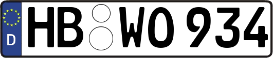 HB-WO934