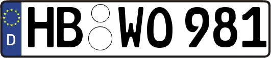 HB-WO981