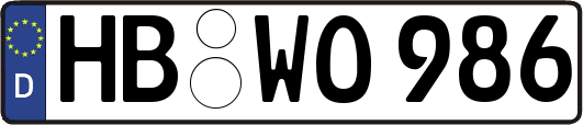 HB-WO986