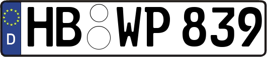 HB-WP839