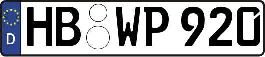 HB-WP920